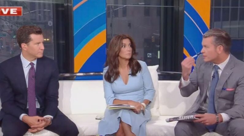 'I Don't Think It's Funny' - 'Fox And Friends' Set Explodes As Hosts Butt Heads