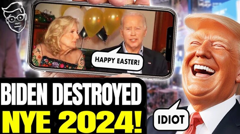 Biden Has Mental MELTDOWN LIVE in Front Of MILLIONS On New Years Eve! Jill PANICS: ‘Cut The FEED’ 🥴