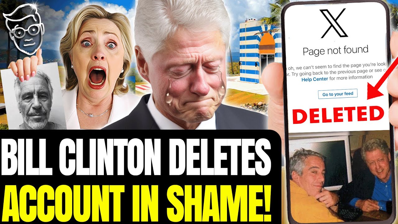 PANIC! Bill Clinton DELETES Post Over Epstein BACKLASH in Total HUMILIATION | Scrubs History 👀