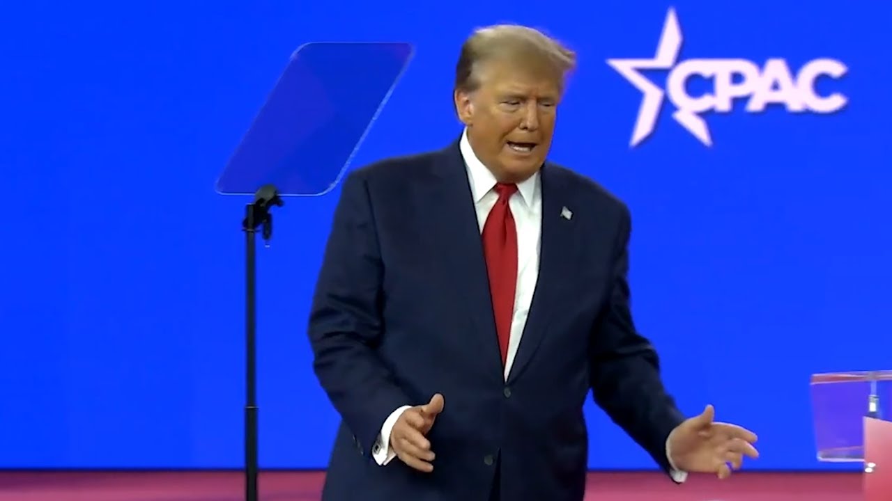 LOL: Trump Does Impression of Biden Getting Lost on Stage