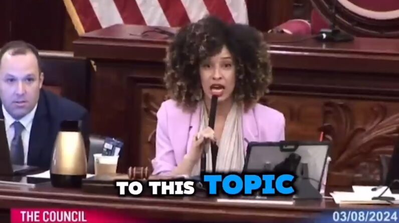 NYC Councilwoman FLIPS OUT when "Donald Trump" Calls Into Meeting