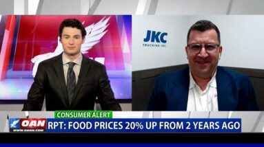 Report: Food prices 20% up from 2 years ago