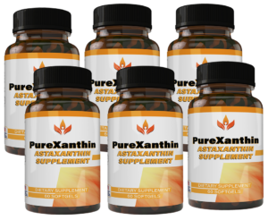 PureXanthin Astaxanthin Supplement for tanning skin