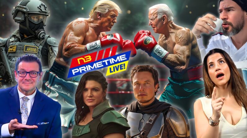 LIVE! N3 PRIME TIME: Biden-Trump Debate, Carano vs Disney, Uber Scheme