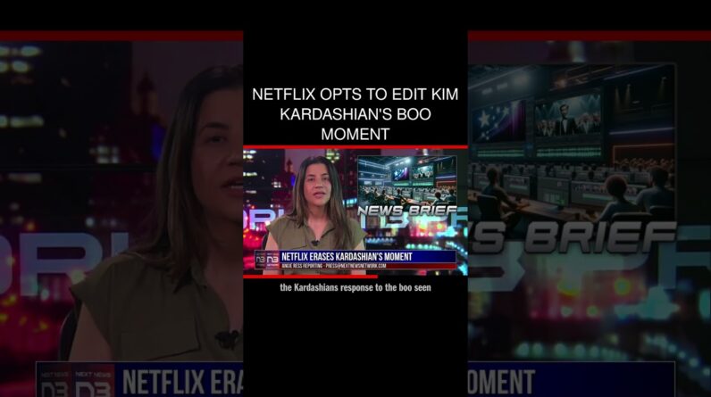 Netflix Opts to Edit Kim Kardashian's Boo Moment