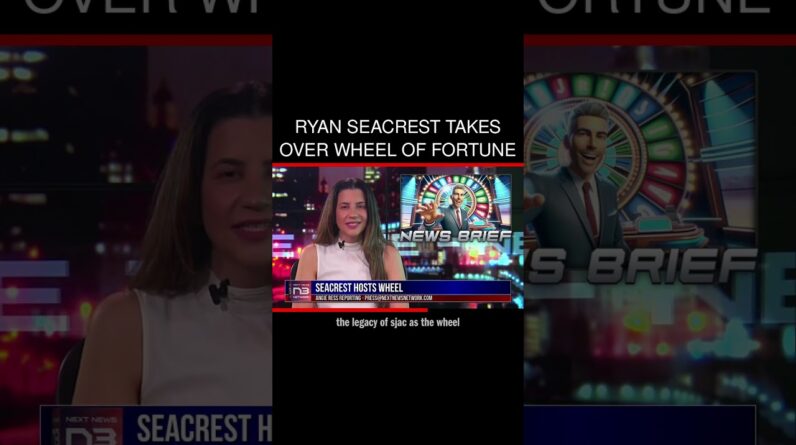 Ryan Seacrest Takes Over Wheel Of Fortune