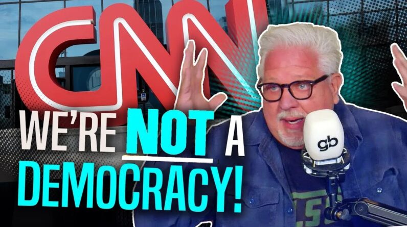 Glenn Beck GOES OFF on CNN for saying America is NOT a Republic!