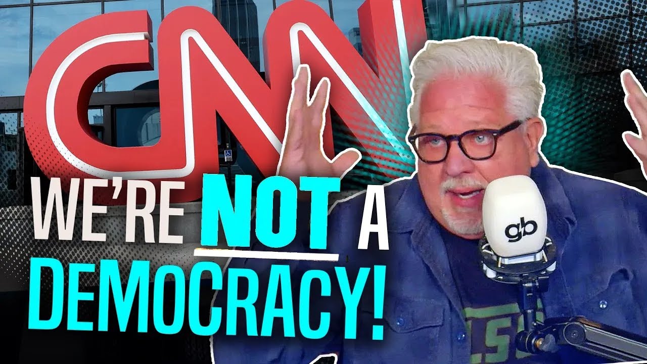 Glenn Beck GOES OFF on CNN for saying America is NOT a Republic!