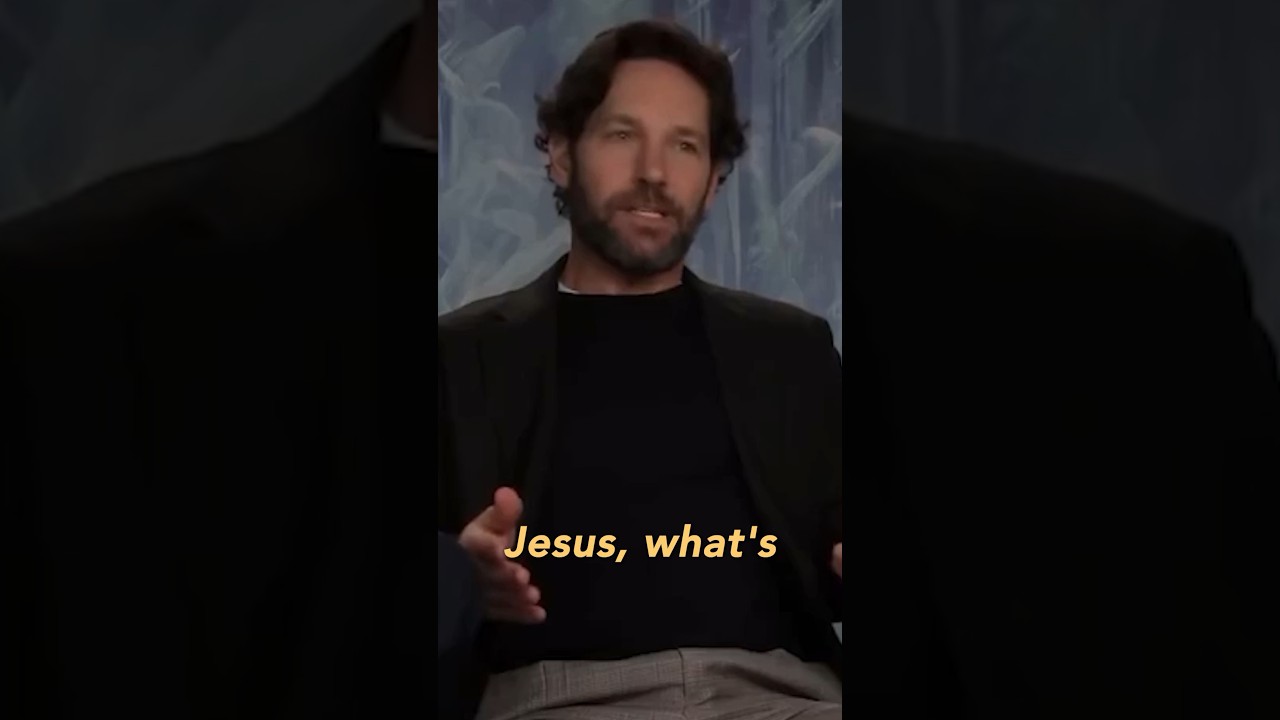 Paul Rudd Invokes Jesus, Co-Stars STUNNED 😳