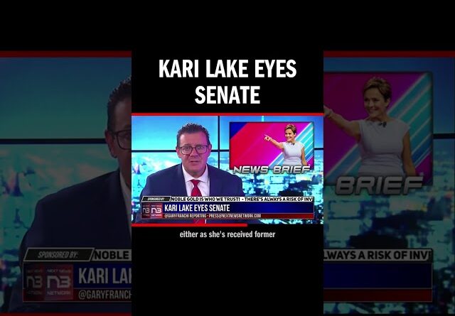 Kari Lake's taking a political hat trick in stride - Governor? Vice President? Senator? Looks like