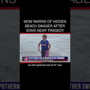 Mom Warns of Hidden Beach Danger After Sons Near Tragedy