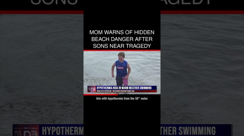 Mom Warns of Hidden Beach Danger After Sons Near Tragedy