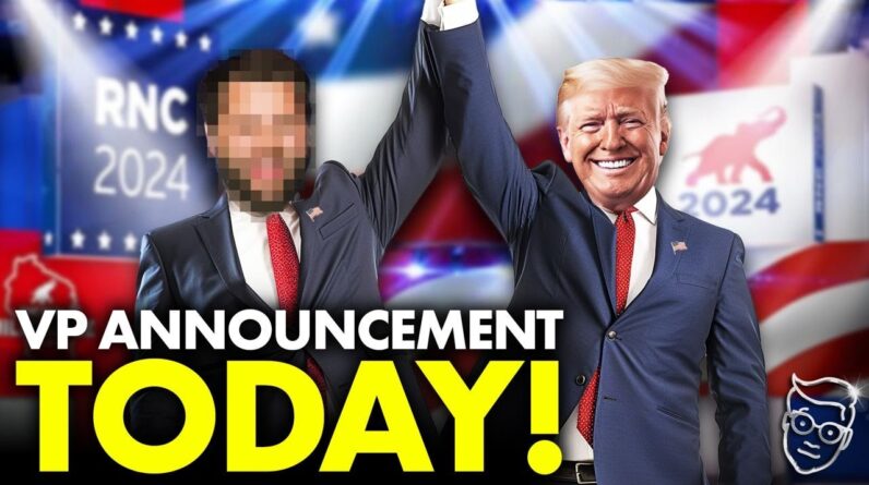 🚨BREAKING: Trump Will Announce VICE PRESIDENT Pick TODAY | MASSIVE Hint of who it is!