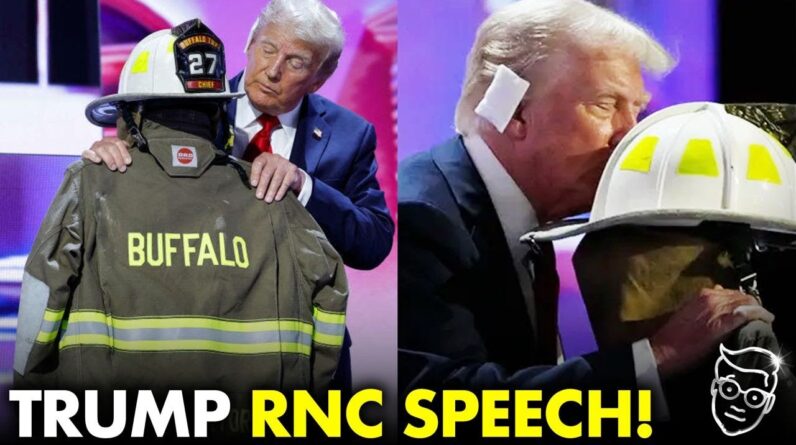 Trump's Chilling RNC Speech After Surviving Assassination, Arena In Tears: 'I Shouldn't Be Here'