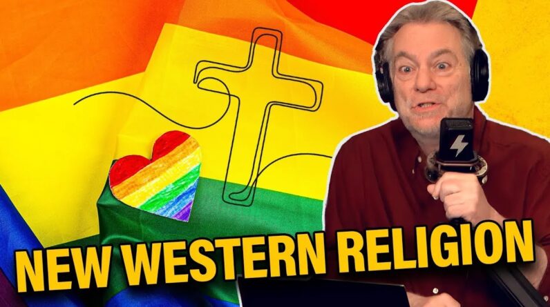 WATCH: Woke Churches Abandon Faith for 'Pride' in BLASPHEMOUS Display