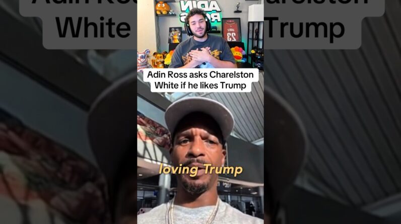 Adin Ross Asks Charleston White: KAMALA OR TRUMP? 🔥