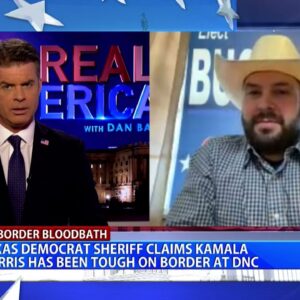 REAL AMERICA -- Dan Ball W/ Nathan Buchanan, Pres. Trump Visits Southern Border Today, 8/22/24