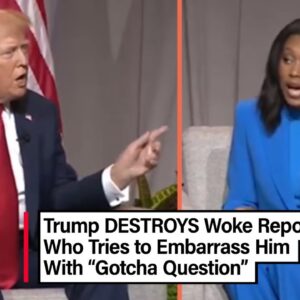 Donald Trump FIRES BACK at Race-Baiting "Journalist" in VIRAL Moment