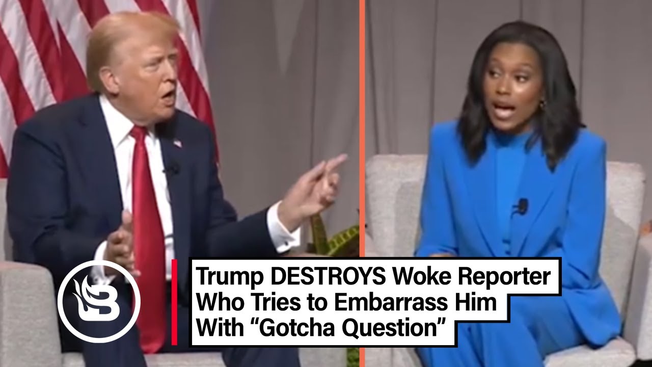 Donald Trump FIRES BACK at Race-Baiting "Journalist" in VIRAL Moment