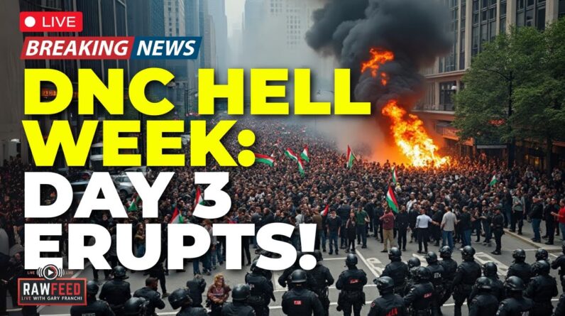 🚨LIVE NOW: DNC Hell Week Day 3! Harris UNMASKED! NC Trump Rally Erupts! RFK Jr.'s Surprise Move!