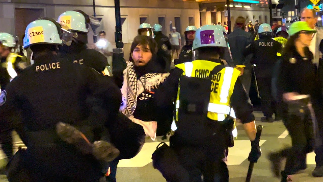 EXCLUSIVE: Multiple DNC Protester Arrests Caught on Camera