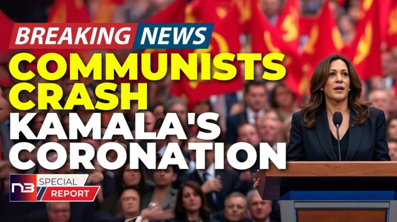 🚨 CHAOS: Communists Hijack Kamala's Big Night!🚨