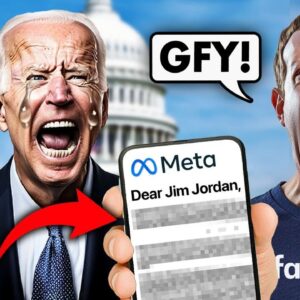 BIG WIN: Mark Zuckerberg DITCHES Democrats—SHOCKING Letter EXPOSES Biden's Dark Plan to Rig Election