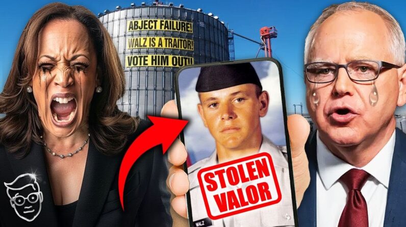 STOLEN VALOR: Veterans SNAP On Kamala VP Tim Walz for ABANDONING Military Post, LYING About Service