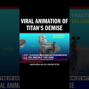 A gripping animation by AiTelly, visualizing the tragic end of the Titan submarine, has gone viral,