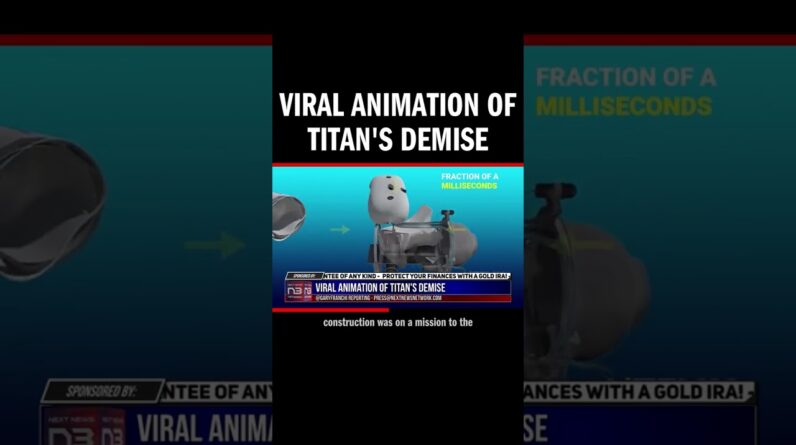 A gripping animation by AiTelly, visualizing the tragic end of the Titan submarine, has gone viral,