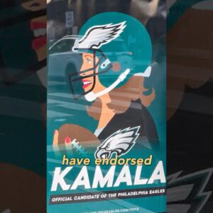 Kamala FAKES Endorsement From Philly Eagles??