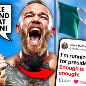 Conor McGregor Makes SHOCK Announcement: ‘I'm Running For PRESIDENT Of Ireland!’ Irishmen CHEER 🇮🇪