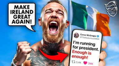 Conor McGregor Makes SHOCK Announcement: ‘I'm Running For PRESIDENT Of Ireland!’ Irishmen CHEER 🇮🇪