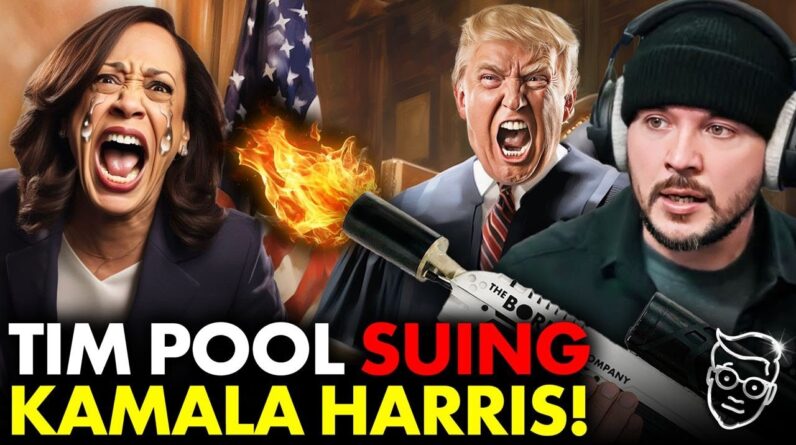 🚨BOMBSHELL: Tim Pool Announces LAWSUIT Against Kamala Campaign  | ‘This is DEFAMATION-They Will Pay’