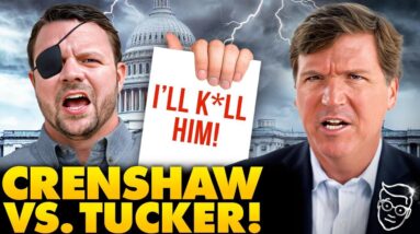 🚨Dan Crenshaw Threatens to KILL Tucker Carlson on HOT MIC | Tucker Responds in The most SAVAGE Way