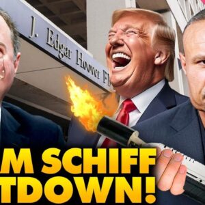 Adam Schiff Throws UNHINGED Meltdown After His Arch-Enemy Dan Bongino Takes Over FBI: 'Its Not Fair'